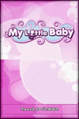 My Little Baby (Europe) (En,De) screen shot title